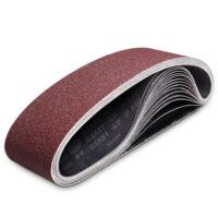 15 Schleifbänder 100 x 915mm, Set mit 3 verschiedenen Körnungen für Bandschleifer Stationär