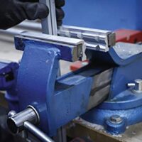 Schraubstock-Schutzbacken aus Aluminium mit Magnet, 2-teilig, Breite 150 mm, ideal für empfindliche Werkstücke und Heimwerker