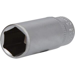 Sechskant-Stecknuss, lange Ausführung, 13 mm aus Chrom-Vanadium-Stahl für verschiedene Anwendungen