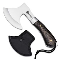 Survivalklinge, Überlebensaustattung, Outdoor-Axt für Camping, Waldreisen, Jagd, Gartenarbeit