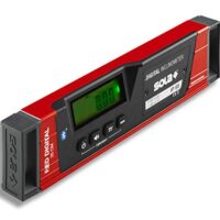 Digitale Wasserwaage RED 25 digital mit Bluetooth-Fernsteuerung und LCD-Bildschirm für präzise Messungen von 25 cm
