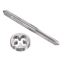Gewindebohrer M6 x 0,5mm aus legiertem Werkzeugstahl mit Matrize für hochwertige Gewindeherstellung und -reparatur