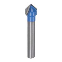 Hochwertiger Metallfräser für Holzbearbeitung und Tischlerprojekte mit 1 cm Durchmesser und 0,64 cm Schaft