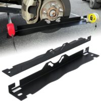 Spur einstellwerkzeug für KFZ, 2PCS Spureinstellgerät für Auto, Achsvermessung PKW, Ausrichtungswerkzeug, Wheel Alignment Tool, Toe Alignment Tool Plates, Robust Stainless Steel Toe Alignment-A