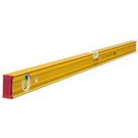 STABILA Wasserwaage Type 80 AS, hochwertiges Messgerät mit Aluminium-Profil und integrierten Rutsch-Stoppern, Made in Germany, hohe Präzision und Zuverlässigkeit für Heimwerker und Profi