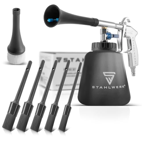 STAHLWERK Druckluft-Reinigungspistole RP-90 ST mit Tornado-Effekt, effektiv für das Reinigen von verschmutzten Oberflächen
