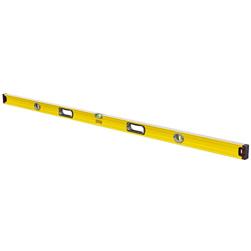 Stanley Fat Max II Wasserwaage Aluminium 180 cm, hochwertiges Werkzeug für genaue Messung und Robustheit
