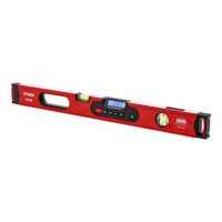 STIER Digitale Wasserwaage, SDW 600 LCD Display, präzise Messung, ±0.2°, 60 cm, vertikal und horizontal einsetzbar, HOLD-Funktion