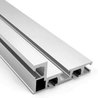 T Nut Schiene Gehrungsschiene aus Aluminium, ideal für Holzbearbeitungen und DIY Projekte