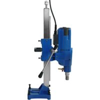 TIMBERTECH Kernbohrgerät mit Ständer, Ø Bohrung: ca. 15-205 mm, 3900 W, 580 U/min für Diamantbohrkronen - Kernbohrer, Kernbohrmaschine, Bohrmaschine für Nass und Trocken