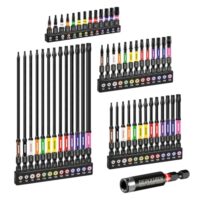 Torx-Schrauber-Bit-Set, 52-teilig, mit magnetischem Bit-Halter und farbcodierter Basis