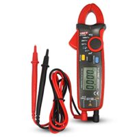 Digitale Strommesszange UNI-T UT210E, Amperemeter, Voltmeter, AC/DC Multimeter, Wechselstrom, Gleichstrom, Spannung, Widerstand, Ohm Messung