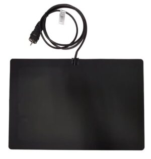 Wetterfeste Gummi-Heizmatte für Außenbereiche, bis zu 70°C, 40 x 60 cm, ideal für Marktstände, Weihnachtsmarktstände, Fußmatte im Freien oder in geräumigen Produktionshallen.