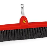 WOLF Garten HB 350 M STUBENBESEN, ein hochwertiges Reinigungstool mit Naturhaarbürsten für Haushaltsarbeit und Gartenpflege