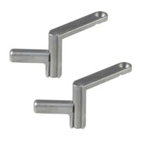Wolfcraft Schnellspanner für schnelles Fixieren von Werkstücken an 20-mm-Bohrungen, kompatibel mit MASTER-Arbeitstischen und Made in Europe