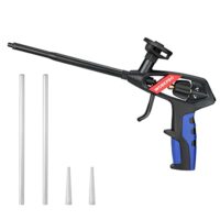 Schaumpistole für das perfekte Ergebnis. Die WORKPRO Schaumpistole ist die ultimative Lösung für jeden Handwerker und Hobbymacher. Mit ihrer einhandigen Durchflusseinstellung und der präzisen Aufsätze sorgt sie für einen sauberen und effizienten Arbeitsprozess.