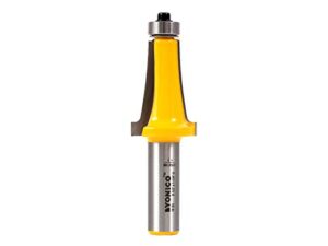 Yonico-Louver-Slat-Router-Bit mit 1-1/4-Zoll-Schneidehöhe und 1/2-Zoll-Bohrer für Tischrouter