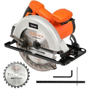 Leistungsstarkes Kreisägen für Holz, PVC und andere Materialien, mit Staubabsaugsystem und Einstellbare Schnitttiefe und -winkel