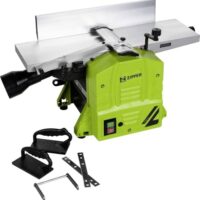 Zipper ZI-HB204N Abricht- und Dickenhobelmaschine 1500W mit Hobelwerkzeug, Sicherheitsschalter und Absaughaube