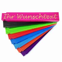 Zollstock personalisiert mit Namen, Meterstab mit beidseitiger Gravur, Geschenk für Weihnachten, Vatertag oder Muttertag in verschiedenen Farben, hier pink.