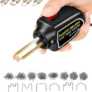 Kunststoff-Schweißgerät mit hohem Leistungsniveau, 100W Schweißgerät für die schnelle und sichere Reparatur von kunststoffen Teilen, ideal für Stoßstangen, Armaturenbrettern, Scheinwerfer, Kayak usw.