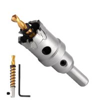 Hochwertiger 24mm Lochsäge Hartmetall-Bohrer mit TCT-Karbid-Zahnung für Bearbeitung von Edelstahl, Eisen, Legierung, Holz und Kunststoff