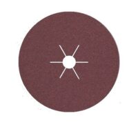 Fiberschleifscheiben 125 mm, verschiedene Korngrößen von 24 bis 120, hochwertige Werkzeuge aus Europa