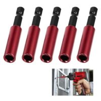 Magnetischer Bithalter S2 Stahl 60mm, 1/4 Zoll Sechskantschaft Bit Halter für Bohrmaschinen, Akkuschrauber und Werkzeuge