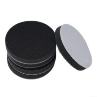 NA 5 Stks Soft Density Interface Pads 50/75mm mit Klett-Design für Schleifarbeiten, Dämpfung und Flexibilität