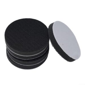 NA 5 Stks Soft Density Interface Pads 50/75mm mit Klett-Design für Schleifarbeiten, Dämpfung und Flexibilität
