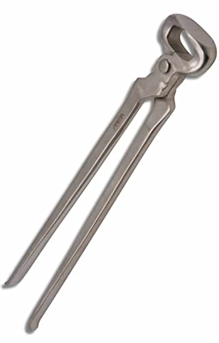 Hufschneidezange aus Edelstahl, professionelles Werkzeug für Pferdehalter, scharfe Schneidflächen und ergonomisch geformte Griffe