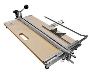BERG Fliesenschneidemaschine FSM 530 MH, zwei Brechvorrichtungen, großes Format 357 x 357 mm, Plattenstärke bis 20 mm, Hartmetallschneiderad, Tragegriff und Transportsicherung