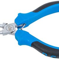 Hochwertige Elektronik-Rundzange mit 125 mm Größe, für Rundbiegen von Kabeln und Elektronik-Arbeiten geeignet.