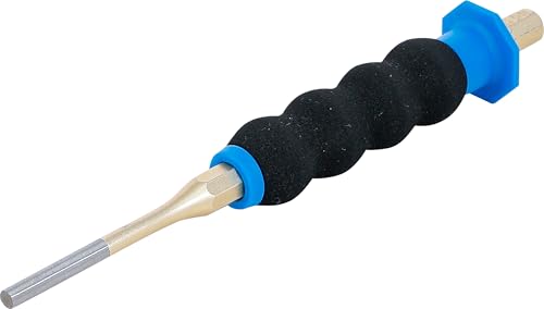 Ergonomischer Splintentreiber mit Handschutz, Chrom-Vanadium-Stahl, Durchmesser 5mm, Länge 180 mm