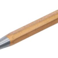 Durchtreiber aus Chrom-Vanadium-Stahl mit 120 mm x Ø 2 mm Größe, lackierter 10-Sechskant-Schaft und DIN-Norm 6458D