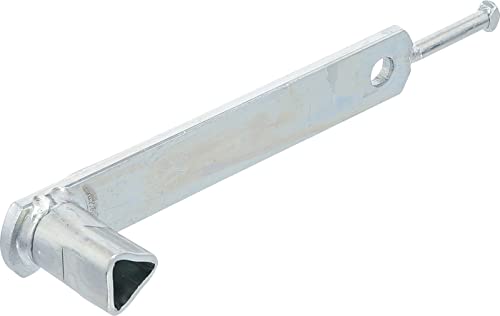 Dreikantschlüssel für Absperrposten mit M12-Dreikantschloss, BGS Do it yourself Werkzeug, hochwertig, sicher und effizient