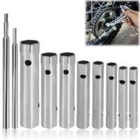 Rohrsteckschlüsselsatz für Wasserhahn, Auto und Zündkerzen - hochwertige Materialien, verschiedene Durchmesser und leicht zu bedienen