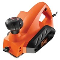 Black+Decker Hobel (650W) KW712, KW712-QS - elektrisches Schleifwerkzeug mit hoher Leistung und schneller Geschwindigkeit für Heimwerker