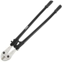 TECPO Bolzenschneider 900mm Chrom-Vanadium-Stahl mit 12mm Schneidleistung, professioneller Metall-schere für effizientes Arbeiten bei minimalen Kraftaufwand, gehärtete Backen aus CR-V Stahl, robuster Kopf mit langfristiger Lebensdauer