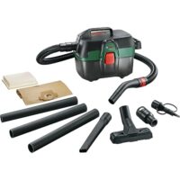 Bosch Akku Nass- und Trockensauger AdvancedVac 18V-8, leistungsstarkes Werkzeug für Heimwerker, integrierte Blasfunktion, Zubehörset enthalten