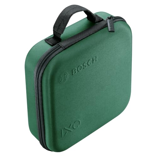 Praktische und kompakte Aufbewahrungstasche für Werkzeuge und Zubehör von Bosch, ideal für Heim oder Werkstatt.