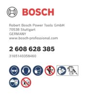 Hochwertiger Nutfräser für Holzarbeiten, Bosch Professional 12 mm Arbeitslänge 20 mm Handfräse Zubehör