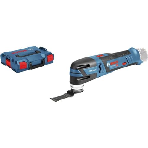 Bosch Professional 12V System Akku Multi-Cutter GOP 12V-28, inkl. L-BOXX und Tauchsägeblatt für Holz und Metall