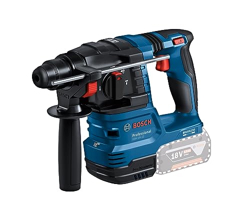Bosch Professional 18V System Akku Bohrhammer GBH 18V-22 mit SDS plus, KickBack Control und Vibration Control, ohne Akku/Ladegerät