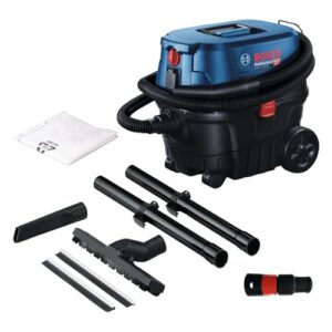 Bosch Professional Nass-,Trockensauger Gas 12-25 PL, leistungsstarker Motor, hohe Saugkraft, HEPA-Filter, Fugendüse