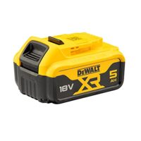 Ersatzakku für DEWALT XR Maschinen, 18 Volt, 5 Ah Lithium-Ionen-Akku, Ladezustandsanzeige und Selbstentladungsschutz