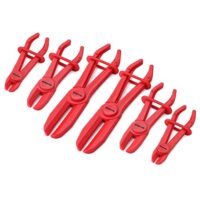 Hochwertige Schlauch-Abklemmzangen in drei Größen, ideal für Bremsschläuche, Kraftstoffschläuche und Kühl-Schläuche.