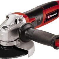 Einhell Winkelschleifer TC-AG 125/850, 850 Watt, 12.000 Umdrehungen pro Minute, maximale Schnitttiefe 33 mm, maximale Scheibendurchmesser 125 mm, Wiederanlaufschutz, Trennscheiben nicht enthalten