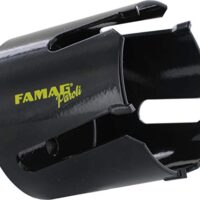 FAMAG 2166 PAROLI HM-Universal-Lochsäge, Hartmetall bestückt, Ø 74 mm, Länge 50 mm, Werkzeug für Heimwerker und Profis