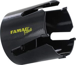 FAMAG 2166 PAROLI HM-Universal-Lochsäge, Hartmetall bestückt, Ø 74 mm, Länge 50 mm, Werkzeug für Heimwerker und Profis